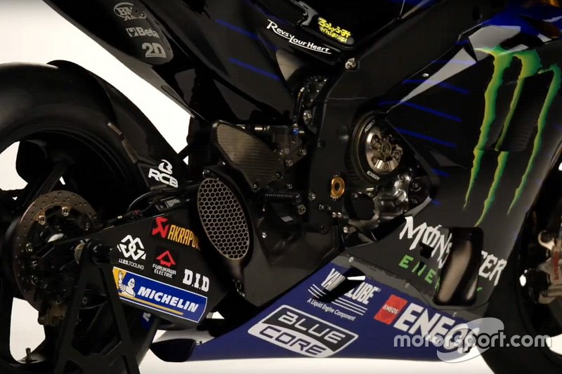 Gros plan sur la Yamaha Motor Racing, YZR-M1