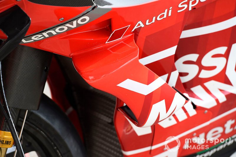 Ducati Team fairing detail