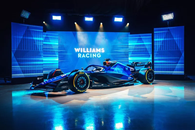 La Williams FW44 con livrea 2023
