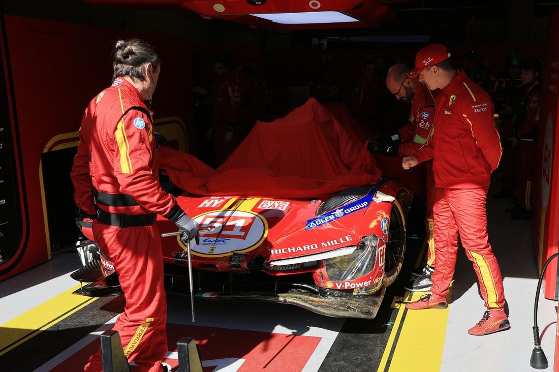 #51 AF Corse Ferrari 499P: Alessandro Pier Guidi, James Calado, Antonio Giovinazzi