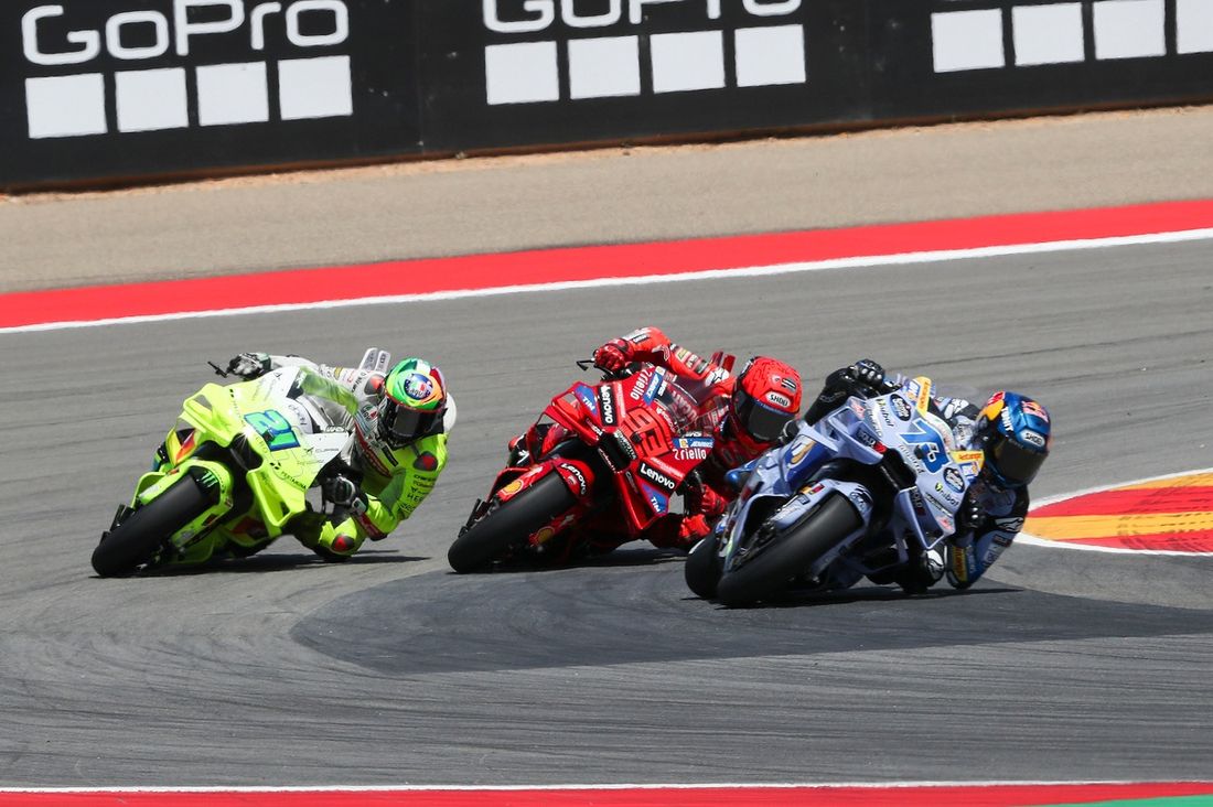 Alex Marquez, Gresini Racing, Marc Marquez, Ducati Team, Franco Morbidelli, VR46 Racing Team