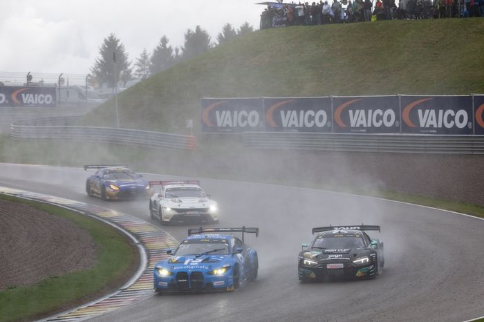 René Rast, Schubert Motorsport BMW M4 GT3, Ricardo Feller, Land Motorsport Audi R8 LMS GT3
