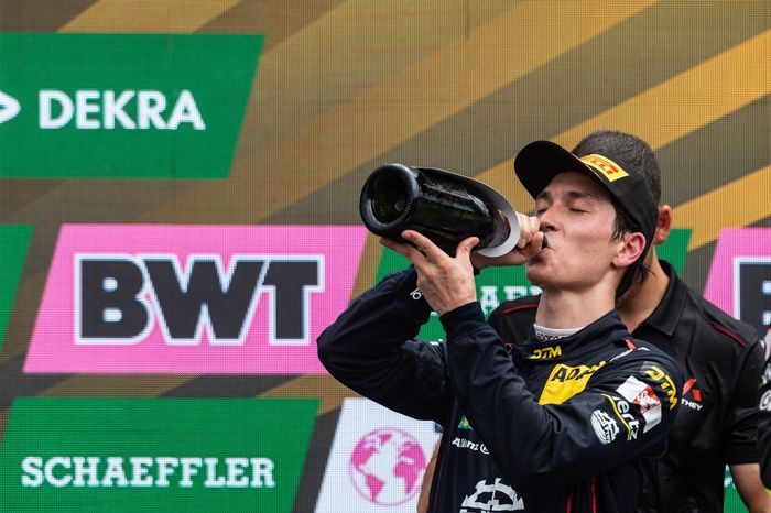 Podium: Jack Aitken, Emil Frey Racing