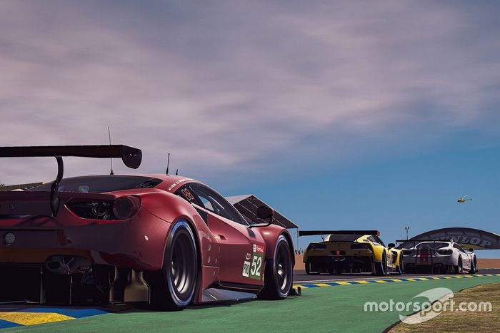 #52 Ferrari - AF Corse Ferrari 488 GTE: Charles Leclerc, Antonio Giovinazzi, Enzo Bonito, David Tonizza