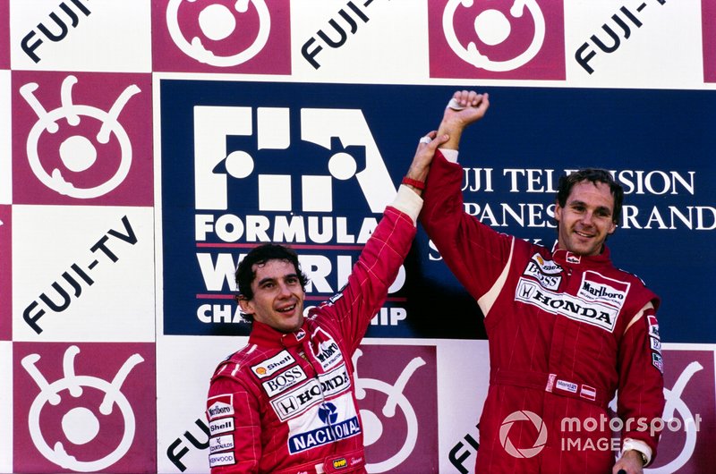 Ayrton Senna, McLaren, Gerhard Berger, McLaren