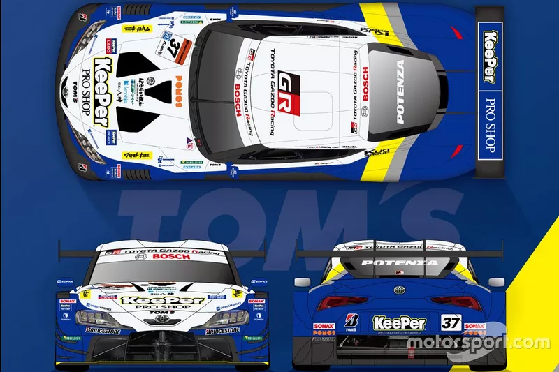 #37 KeePer TOM'S GR Supra
