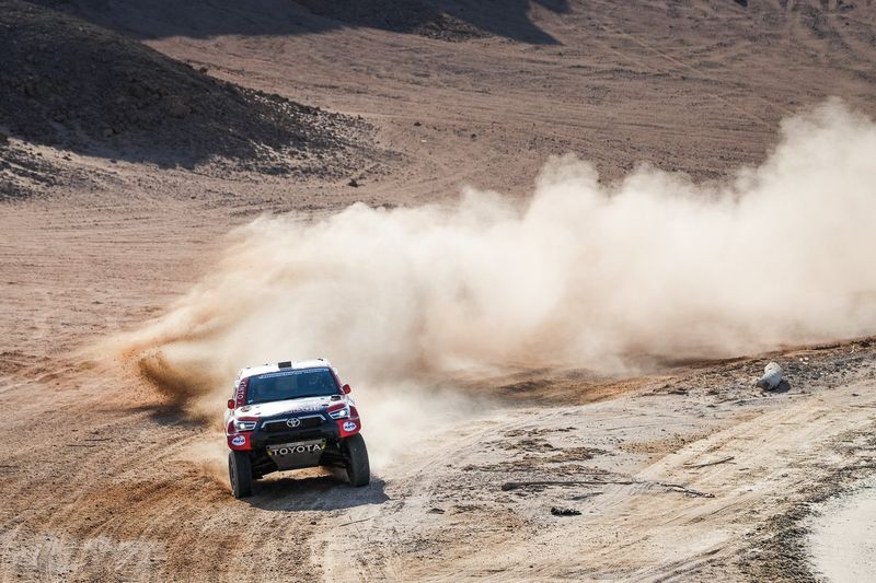 #301 Toyota Gazoo Racing: Nasser Al-Attiyah, Matthieu Baumel