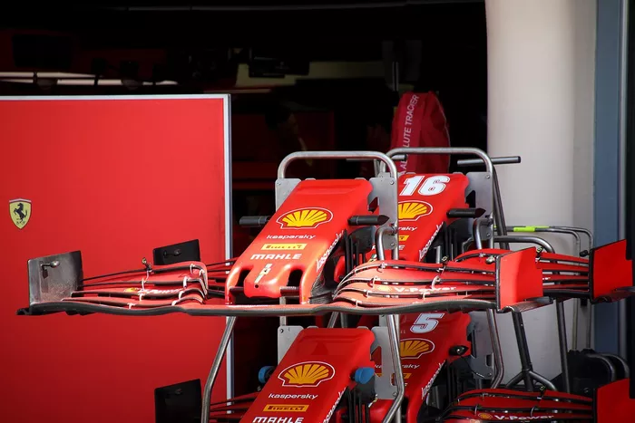 Alerón delantero del Ferrari SF1000