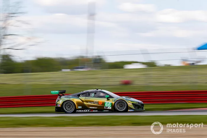 #66: Gradient Racing Acura NSX GT3, GTD: Till Bechtolsheimer, Marc Miller