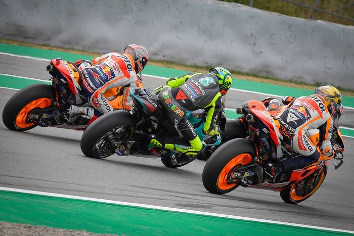 Pol Espargaró, Repsol Honda Team, Valentino Rossi, Petronas Yamaha SRT, Marc Márquez, Repsol Honda Team
