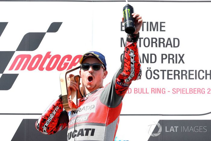 Ganador Jorge Lorenzo, Ducati Team