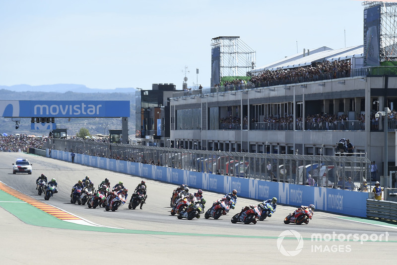 Le départ de la course