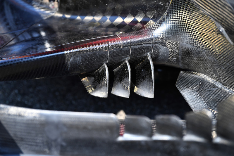 Ferrari SF71H, aero, részlet