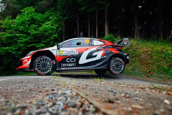 Oliver Solberg, Elliott Edmondson, Toyota Gazoo Racing WRT Toyota GR Yaris Rally1