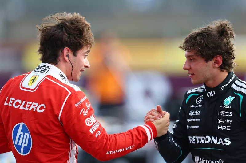 Charles Leclerc, Ferrari, Andrea Kimi Antonelli, Mercedes