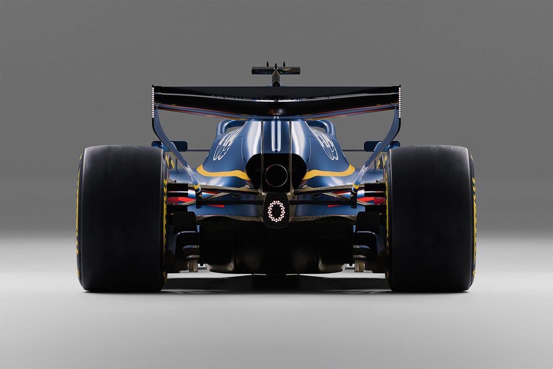 2026 FIA F1 car render