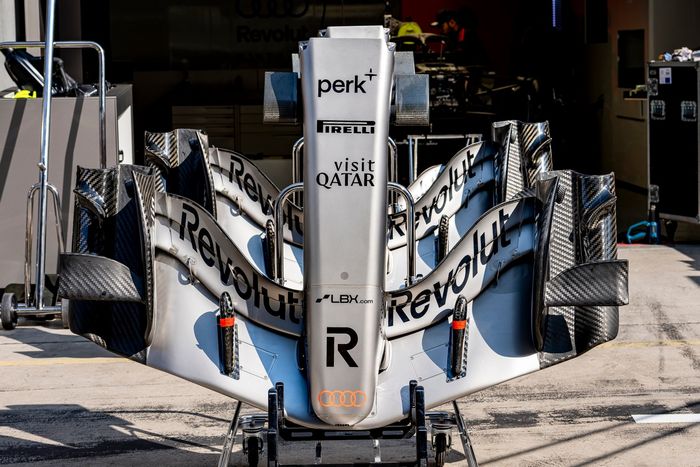 Audi F1 Team nose detail