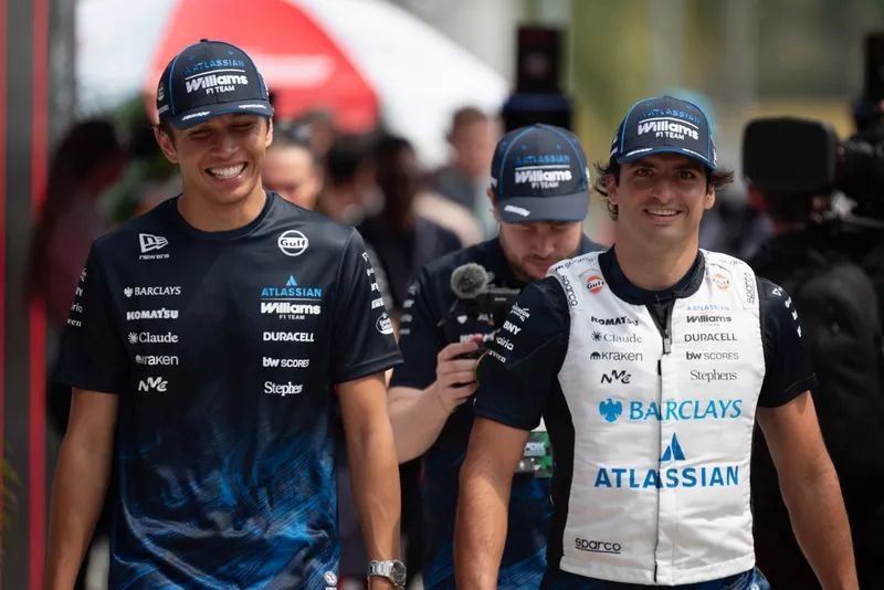 Alexander Albon (Williams), Carlos Sainz (Williams)