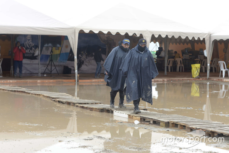 L'ambiance dans le bivouac