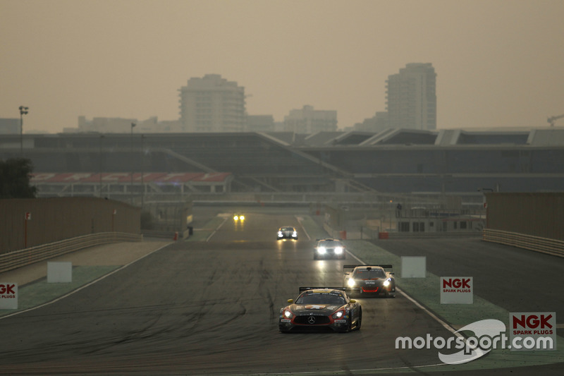 #2 Black Falcon Mercedes AMG GT3: Khaled Al Qubaisi, Jeroen Bleekemolen, Patrick Assenheimer, Manuel