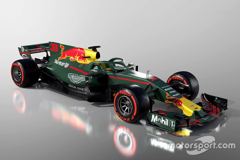 Aston Martin Red Bull Racing, rendering di fantasia della livrea