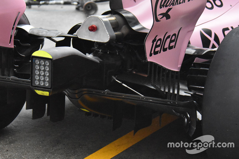 Sahara Force India F1 VJM10 arka detay
