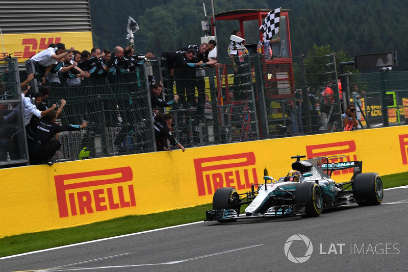 12º GP de Bélgica 2017 - Victoria para Lewis Hamilton, Mercedes