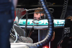 Aileron arrière de la Mercedes-Benz F1 W08