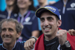 Sébastien Buemi, Renault e.Dams celera con Alain Prost