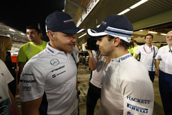 Валттері Боттас, Williams, залишаючий команду Феліпе Масса, Williams, після його останньої гонки із
