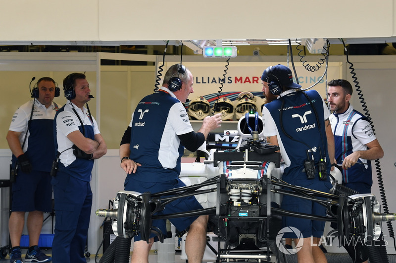 Детали передней части Williams FW40
