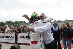 Lance Stroll, Prema Powerteam, Dallara F312, Mercedes-Benz, mit seinem Vater