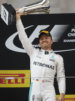 Подиум: победитель - Нико Росберг, Mercedes AMG F1 Team