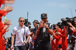 Lewis Hamilton, Mercedes AMG F1 Team y Valtteri Bottas, Williams
