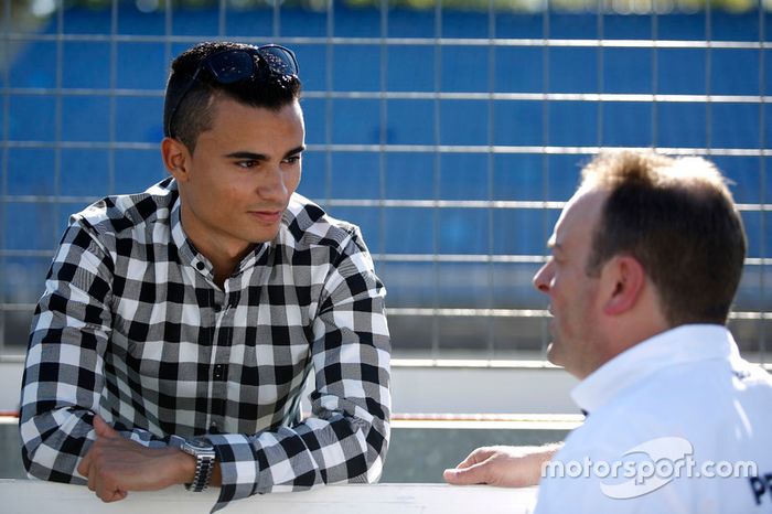 Pascal Wehrlein, Manor y Ullrich Fritz, Team Principal Mercedes-AMG HWA