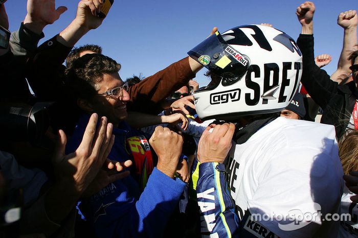 Ganador del campeonato Valentino Rossi