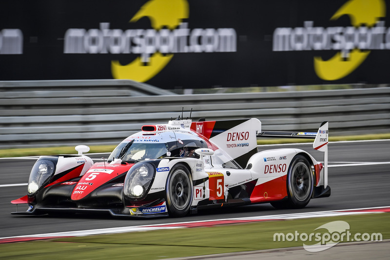 #5 Toyota Racing Toyota TS050 Hybrid: Anthony Davidson, Sébastien Buemi, Kazuki Nakajima