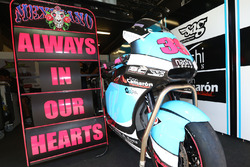 La moto di Luis Salom, SAG Racing Team