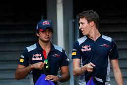 Carlos Sainz Jr., Scuderia Toro Rosso y Daniil Kvyat, Scuderia Toro Rosso