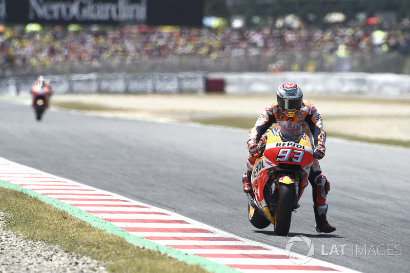 Marc Marquez, Repsol Honda Team, Braking