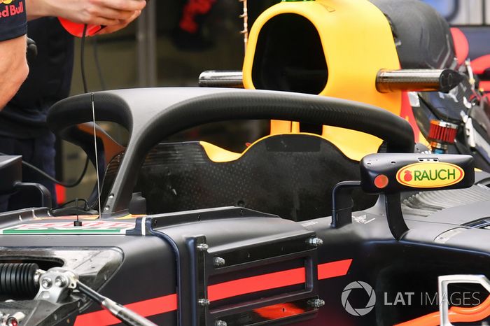 Red Bull Racing RB13, halo