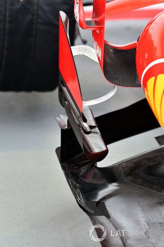 Detalle del Ferrari SF70H