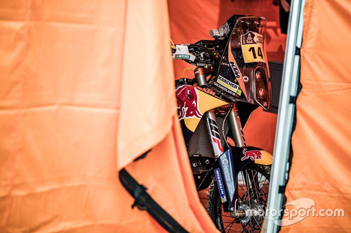 La moto de #14 Red Bull KTM Factory Racing: Sam Sunderland