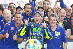 Deuxième place pour Valentino Rossi, Yamaha Factory Racing