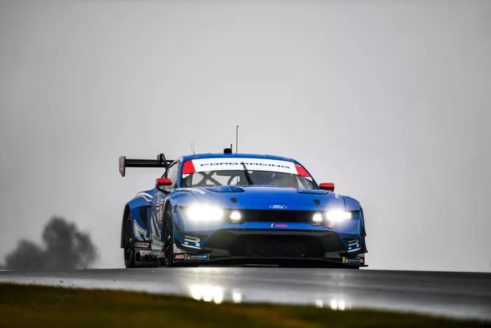 #64 Ford Racing Ford Mustang GT3: Ben Barker, Dennis Olsen, Christopher Mies