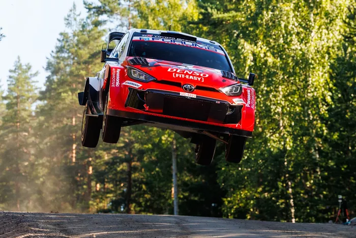 Sami Pajari, Marko Salminen, Toyota Gazoo Racing WRT2 Toyota GR Yaris Rally1