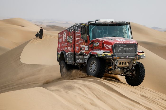 #602 Loprais Team De Rooy Fpt Iveco: Ales Loprais, David Kripal, Jiri Stross