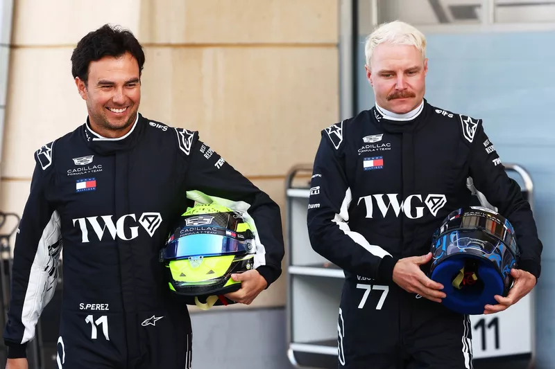 Sergio Pérez, Cadillac Racing, Valtteri Bottas, Cadillac Racing