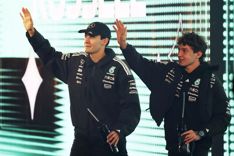 George Russell, Mercedes, Andrea Kimi Antonelli, Mercedes