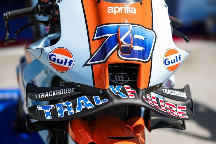 Trackhouse Racing bike detail